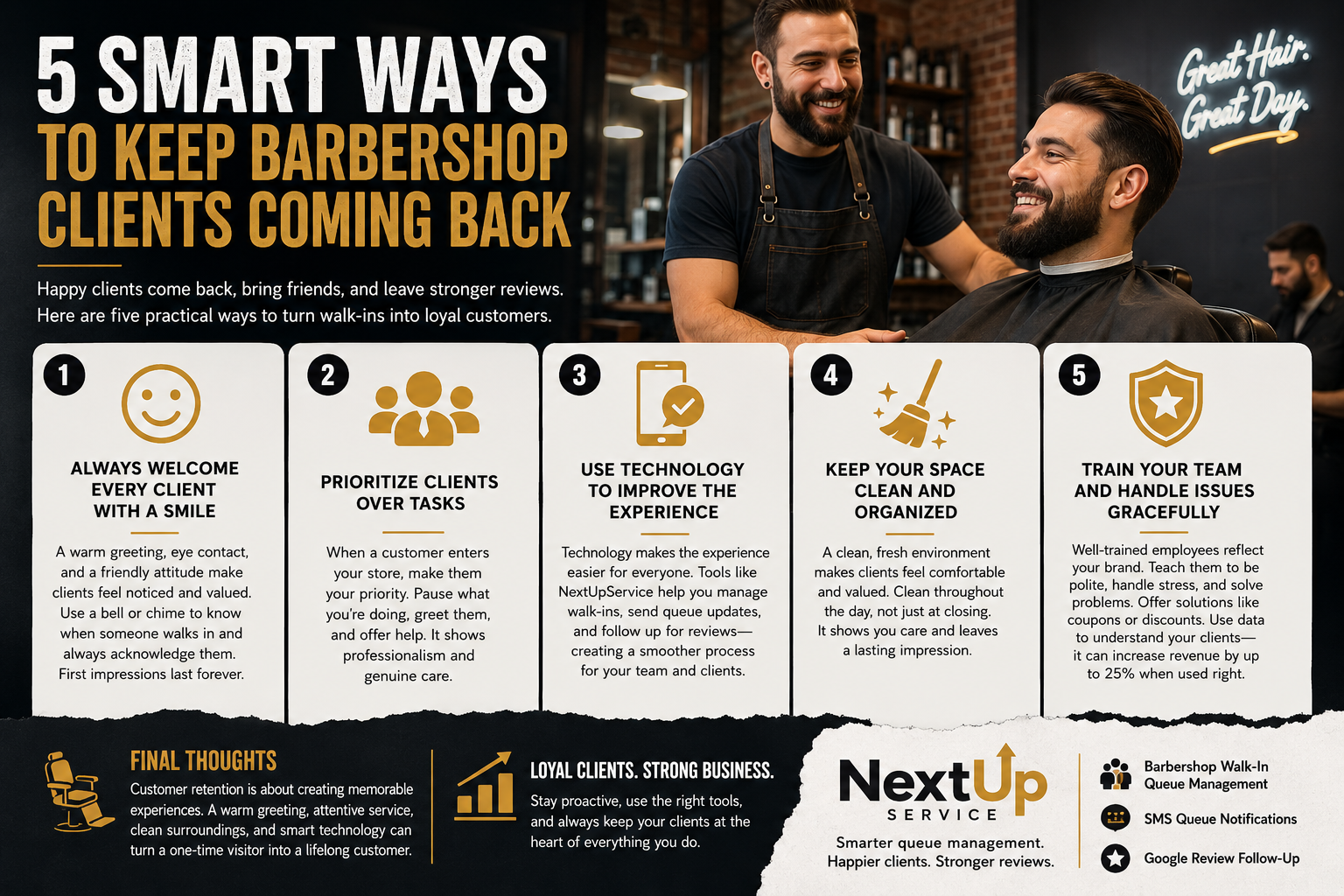 5 Smart Ways to Keep Your Clients Coming Back